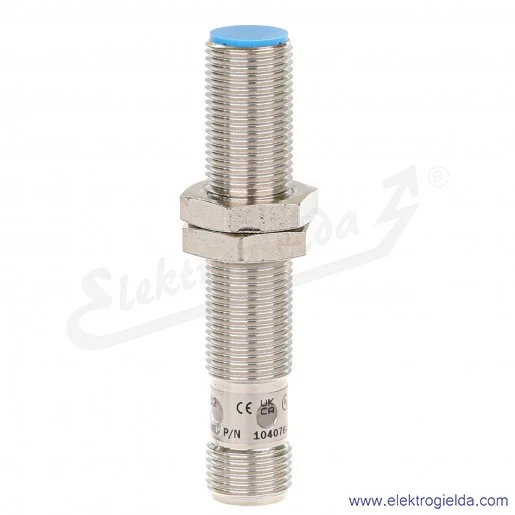 Czujnik indukcyjny 1040764 IME12-04BPSZC0S 10..30VDC, zasięg 4mm, PNP NO, tuleja M12, przyłącze M12 4P Czujnik indukcyjny 1040764 IME12-04BPSZC0S 10..30VDC, zasięg 4mm, PNP NO, tuleja M12, przyłącze M12 4P