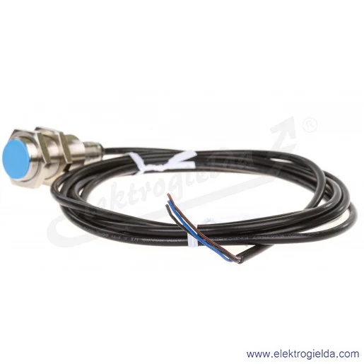 Czujnik indukcyjny 1040967 IME18-08BPSZW2K 10..30VDC, zasięg 8mm, PNP NO, tuleja M18, przewód 2m Czujnik indukcyjny 1040967 IME18-08BPSZW2K 10..30VDC, zasięg 8mm, PNP NO, tuleja M18, przewód 2m