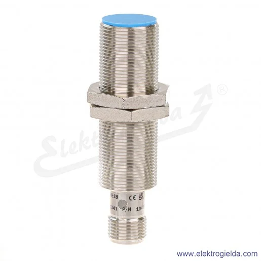 Czujnik indukcyjny 1040966 IME18-08BPSZC0S 10..30VDC, zasięg 8mm, PNP NO, Tuleja M18, przyłącze M12 4P Czujnik indukcyjny 1040966 IME18-08BPSZC0S 10..30VDC, zasięg 8mm, PNP NO, Tuleja M18, przyłącze M12 4P