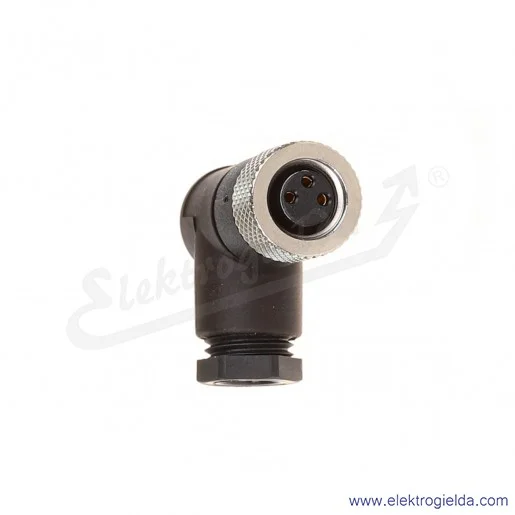 Gniazdo kątowe 7902078 DOS-0803-W M8 3PIN Gniazdo kątowe 7902078 DOS-0803-W M8 3PIN