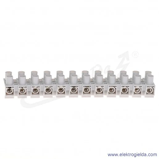 Złączka gwintowa TLZ 16 N 12-torowa z podkładką zapobiegającą przecinaniu przewodów. Złączka gwintowa TLZ 16 N 12-torowa z podkładką zapobiegającą przecinaniu przewodów.