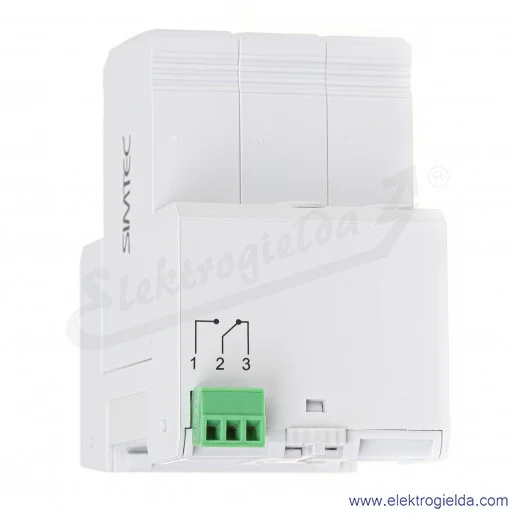 Ogranicznik przepięć warystorowy 85034002 SV C 3P Simtec do instalacji fotowoltaicznych, 20kA, 1000VDC Ogranicznik przepięć warystorowy 85034002 SV C 3P Simtec do instalacji fotowoltaicznych, 20kA, 1000VDC