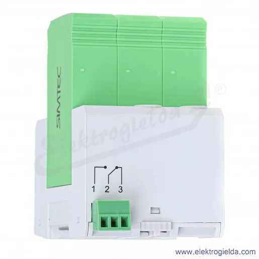 Ogranicznik przepięć 85036002 SV B+C 3P warystorowy Simtec, do instalacji fotowoltaicznych 1000VDC, 20kA Ogranicznik przepięć 85036002 SV B+C 3P warystorowy Simtec, do instalacji fotowoltaicznych 1000VDC, 20kA