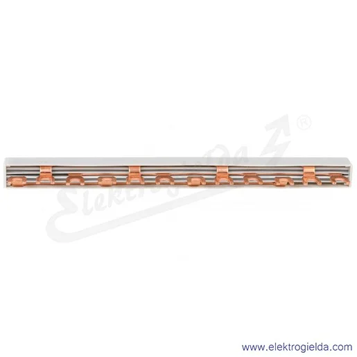 Szyna łączeniowa 81994006 SW3F 16 12 modułów 80A, widełkowa 3-fazowa 16mm2 Szyna łączeniowa 81994006 SW3F 16 12 modułów 80A, widełkowa 3-fazowa 16mm2