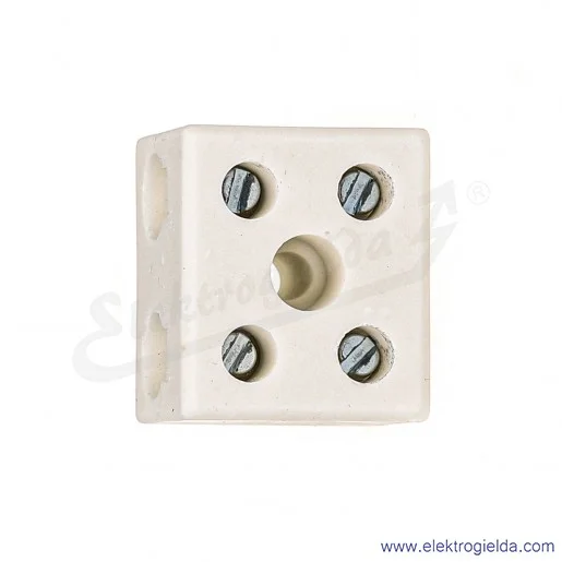 Złączka porcelanowa 80732516 CPO-30A-2P 16mm2, 2 torowa Złączka porcelanowa 80732516 CPO-30A-2P 16mm2, 2 torowa