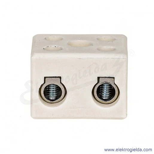 Złączka porcelanowa 80732516 CPO-30A-2P 16mm2, 2 torowa Złączka porcelanowa 80732516 CPO-30A-2P 16mm2, 2 torowa