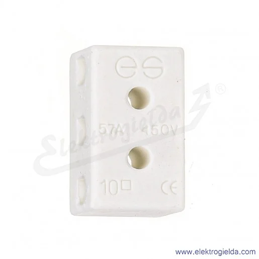 Złączka porcelanowa 80723516 CPO-15A-3P 10mm2, 3 torowa Złączka porcelanowa 80723516 CPO-15A-3P 10mm2, 3 torowa