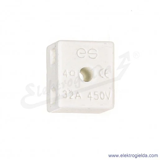 Złączka porcelanowa 80712516 CPO-5A-2P 4mm2 śrubowa 2 torowa Złączka porcelanowa 80712516 CPO-5A-2P 4mm2 śrubowa 2 torowa