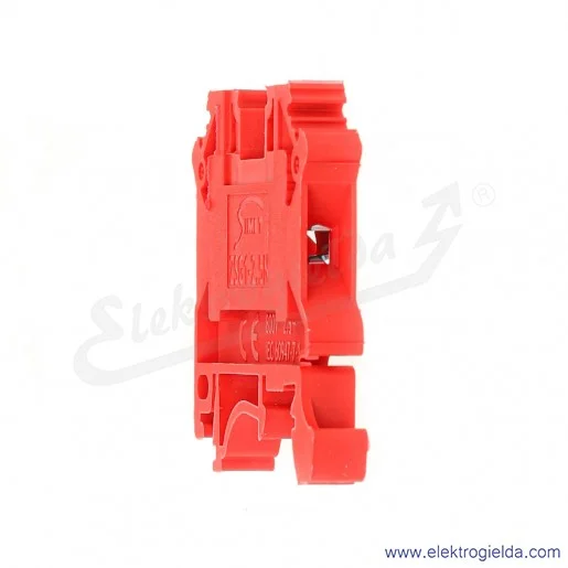 Złączka szynowa 11221311 ZSG1-2,5N czerwona 2.5mm2, szyna TS32 i TS35 Złączka szynowa 11221311 ZSG1-2,5N czerwona 2.5mm2, szyna TS32 i TS35