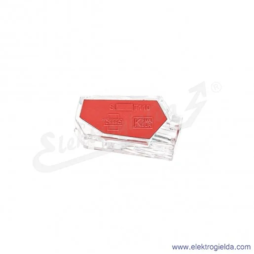 Szybkozłączka samozaciskowa 89021000 2*2,5 PC2252-CL bezgwintowa do drutów 0.2-2.5mm2, 2 torowa Szybkozłączka samozaciskowa 89021000 2*2,5 PC2252-CL bezgwintowa do drutów 0.2-2.5mm2, 2 torowa