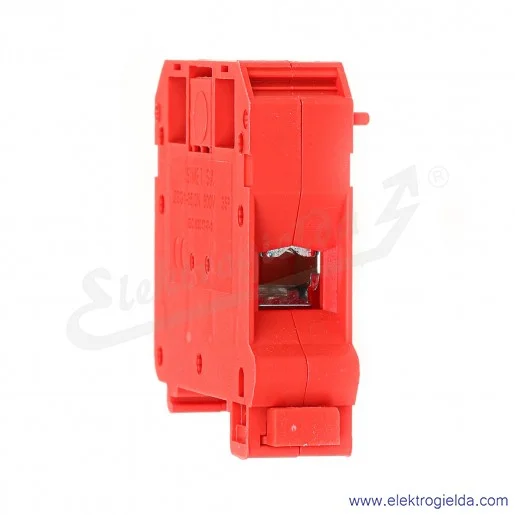 Złączka szynowa 11721311 ZSG1-35,0N czerwona 35mm2 Złączka szynowa 11721311 ZSG1-35,0N czerwona 35mm2