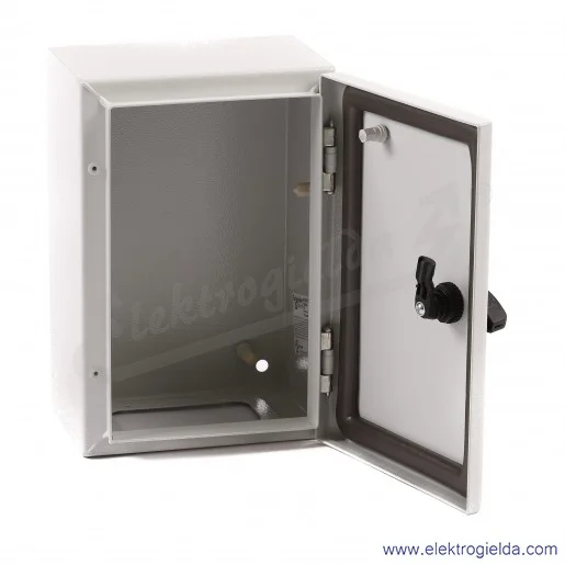 Obudowa metalowa NSYS3D3215 300x200x150 drzwi pełne bez płyty montażowej Obudowa metalowa NSYS3D3215 300x200x150 drzwi pełne bez płyty montażowej