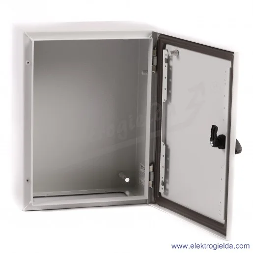 Obudowa metalowa NSYS3D4315 400x300x150 Drzwi pełne bez płyty montażowej Obudowa metalowa NSYS3D4315 400x300x150 Drzwi pełne bez płyty montażowej