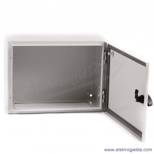 Obudowa metalowa NSYS3D3420 300x400x200 Drzwi pełne bez płyty montażowej Obudowa metalowa NSYS3D3420 300x400x200 Drzwi pełne bez płyty montażowej