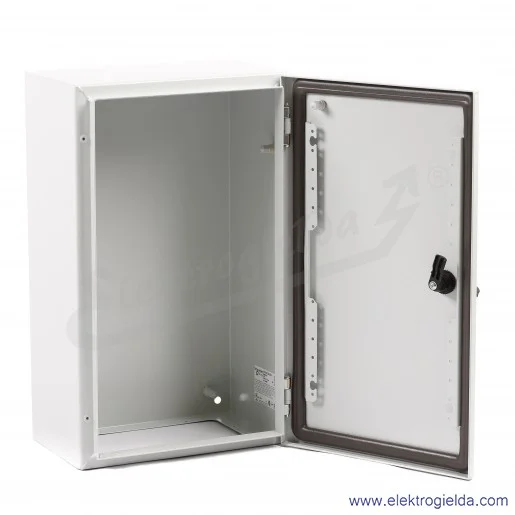 Obudowa metalowa NSYS3D5320 500x300x200 Drzwi pełne bez płyty montażowej Obudowa metalowa NSYS3D5320 500x300x200 Drzwi pełne bez płyty montażowej