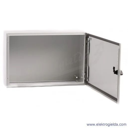 Obudowa metalowa NSYS3D4625 400x600x250 Drzwi pełne bez płyty montażowej Obudowa metalowa NSYS3D4625 400x600x250 Drzwi pełne bez płyty montażowej