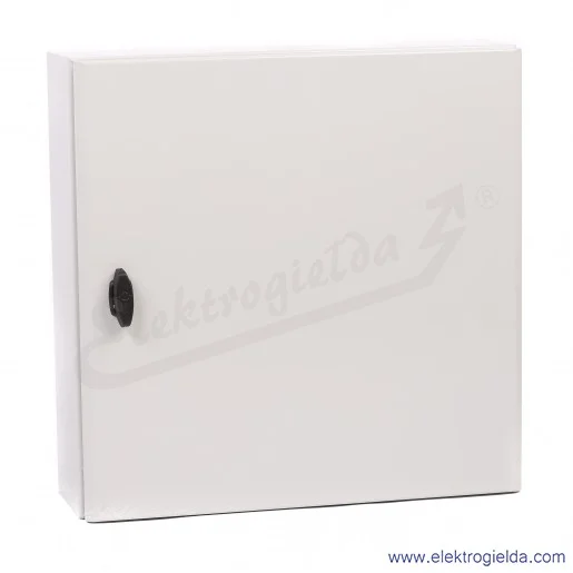 Obudowa metalowa NSYS3D6620, 600x600x200 Drzwi pełne bez płyty montażowej Obudowa metalowa NSYS3D6620, 600x600x200 Drzwi pełne bez płyty montażowej