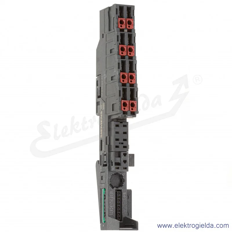 Moduł terminala 6ES7193-4CA70-0AA0 SIMATIC DP, TM-E15N24-A1 dla ET 200S szerokość 15MM, zacisk fast connect 2X4 podłączenie do s Moduł terminala 6ES7193-4CA70-0AA0 SIMATIC DP, TM-E15N24-A1 dla ET 200S szerokość 15MM, zacisk fast connect 2X4 podłączenie do s