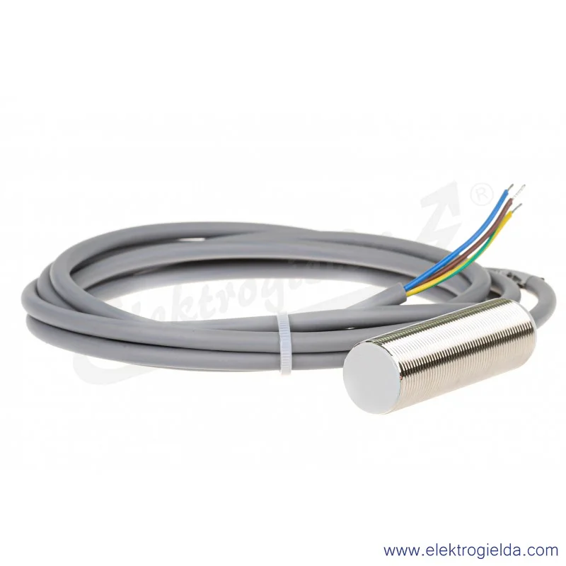 Czujnik indukcyjny PCIA8ZWM18552M tuleja M18, zasięg 8mm, 20..250 VAC NO, przewód 2m, IP67
  Czujnik indukcyjny PCIA8ZWM18552M tuleja M18, zasięg 8mm, 20..250 VAC NO, przewód 2m, IP67