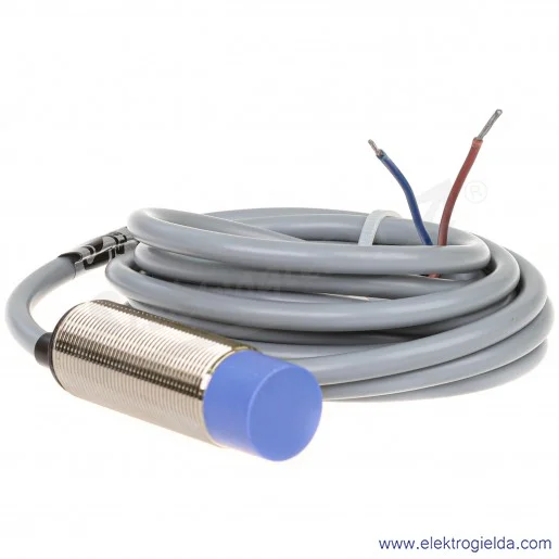 Czujnik indukcyjny PCID16ZM18552M PCID 16Z 10..55VDC, zasięg 16mm, NO, tuleja M18 przewód 2m, czoło wystające, długość 55mm Czujnik indukcyjny PCID16ZM18552M PCID 16Z 10..55VDC, zasięg 16mm, NO, tuleja M18 przewód 2m, czoło wystające, długość 55mm