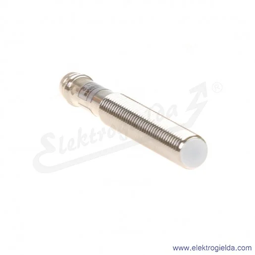 Czujnik indukcyjny PCID4ZPKWM860M8 10..30VDC, zasięg 4mm, PNP NO, tuleja M8, konektor M8 3P, długość 60mm Czujnik indukcyjny PCID4ZPKWM860M8 10..30VDC, zasięg 4mm, PNP NO, tuleja M8, konektor M8 3P, długość 60mm