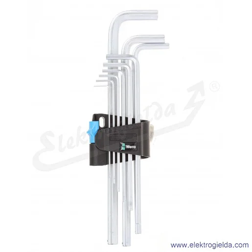 Zestaw imbusów 022130 950/9 L Hex Plus HF1 z funkcją przytrzymywania, 9 klucz 1.5-10 Zestaw imbusów 022130 950/9 L Hex Plus HF1 z funkcją przytrzymywania, 9 klucz 1.5-10