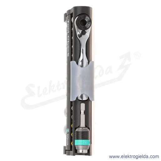 Zestaw z grzechotką 073220 TOOL CHECK 1SB + groty+ nasadki Zestaw z grzechotką 073220 TOOL CHECK 1SB + groty+ nasadki