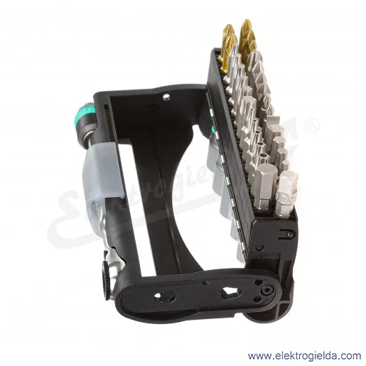 Zestaw z grzechotką 073220 TOOL CHECK 1SB + groty+ nasadki Zestaw z grzechotką 073220 TOOL CHECK 1SB + groty+ nasadki