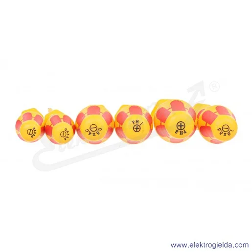 Zestaw wkrętaków 051575 Kraftform VDE 1060 i/1062, 2 krzyżakowe i 4 płaskie Zestaw wkrętaków 051575 Kraftform VDE 1060 i/1062, 2 krzyżakowe i 4 płaskie