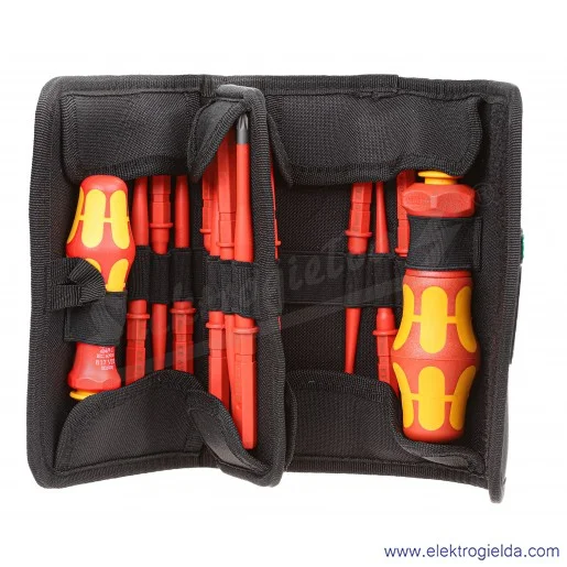 Zestaw wkrętaków 05057484001 Kraftform Kompakt Turbo i 1 zestaw VDE rękojeść + wymienne trzpienie Zestaw wkrętaków 05057484001 Kraftform Kompakt Turbo i 1 zestaw VDE rękojeść + wymienne trzpienie