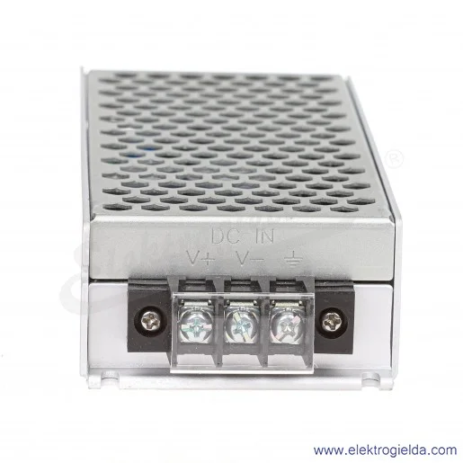 Przetwornica RSD-100D-24 moc 100W, napięcie zasilania 57.6..154V, napięcie wyjściowe 24VDC, prąd 4.2A Przetwornica RSD-100D-24 moc 100W, napięcie zasilania 57.6..154V, napięcie wyjściowe 24VDC, prąd 4.2A