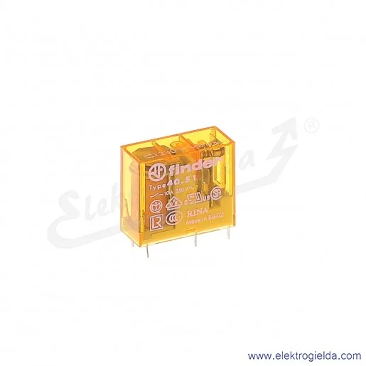 Przekaźnik elektromagnetyczny 40.51.8.230.0000 1P 230V AC Przekaźnik elektromagnetyczny 40.51.8.230.0000 1P 230V AC