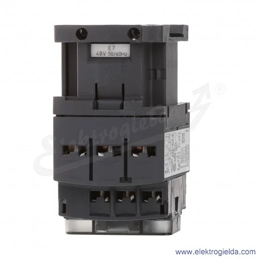 LC1D18E7 1z+1r 7,5kW 32A Uc 48 VAC 50/60Hz, Stycznik zaciski śrubowe LC1D18E7 1z+1r 7,5kW 32A Uc 48 VAC 50/60Hz, Stycznik zaciski śrubowe