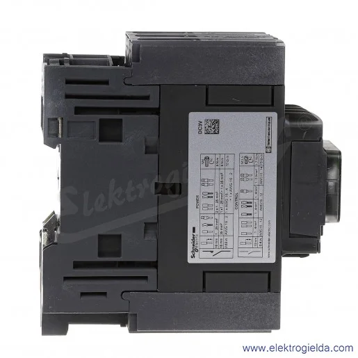 LC1D40ABD 1z+1r 18,5kW 60A Uc   24 VDC Stycznik zaciski śrubowe LC1D40ABD 1z+1r 18,5kW 60A Uc   24 VDC Stycznik zaciski śrubowe