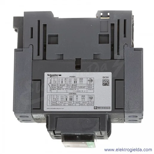 LC1D65ABD 1z+1r 30W 80A Uc 24 VDC Stycznik zaciski śrubowe LC1D65ABD 1z+1r 30W 80A Uc 24 VDC Stycznik zaciski śrubowe