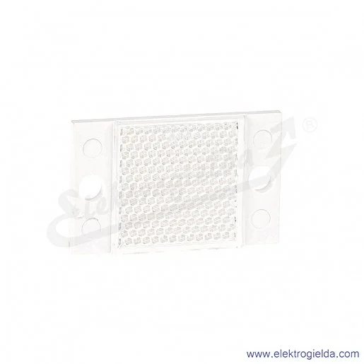 Odbłyśnik 5311210 PL10F wymiary 20x32mm, powierzchnia odbijająca 18x18mm, przykręcany Odbłyśnik 5311210 PL10F wymiary 20x32mm, powierzchnia odbijająca 18x18mm, przykręcany