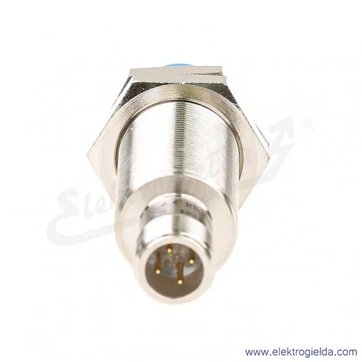 Czujnik indukcyjny 1040958 IME18-08NNSZC0S 10..30VDC, zasięg 8mm, NPN NO, tuleja M18, przyłącze M12 4P Czujnik indukcyjny 1040958 IME18-08NNSZC0S 10..30VDC, zasięg 8mm, NPN NO, tuleja M18, przyłącze M12 4P