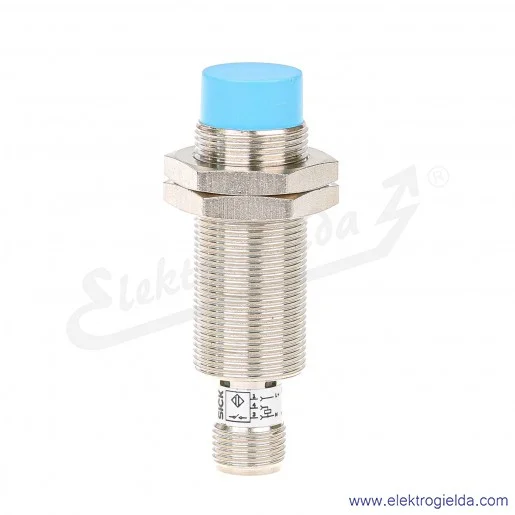 Czujnik indukcyjny 7900097 IM18-12NPS-ZC1 10..30VDC, zasięg 12mm, PNP NO, tuleja M18, Przyłącze M12 4P Czujnik indukcyjny 7900097 IM18-12NPS-ZC1 10..30VDC, zasięg 12mm, PNP NO, tuleja M18, Przyłącze M12 4P