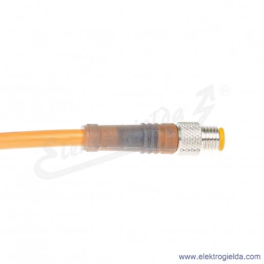 Przewód z wtyczką 6029063 STL-0803-G02M złącze M8 3-pin męskie proste, długość przewodu 2m Przewód z wtyczką 6029063 STL-0803-G02M złącze M8 3-pin męskie proste, długość przewodu 2m