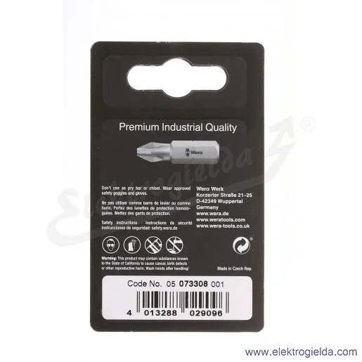 Bit 073308 PZ1x25mm 073308 855/1 Z SB Bit 073308 PZ1x25mm 073308 855/1 Z SB