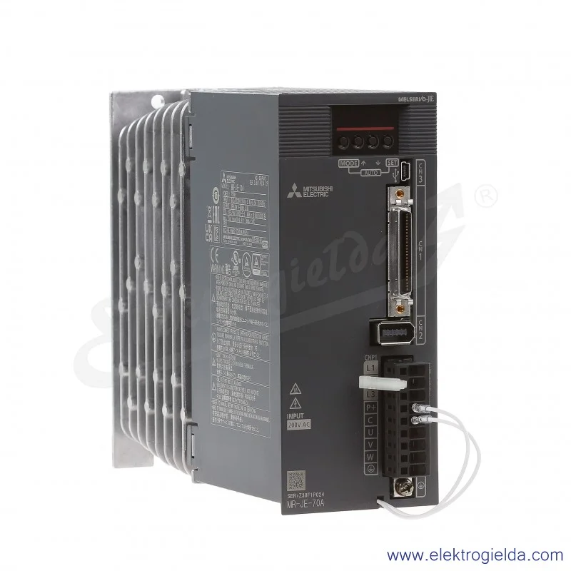 Serwowzmacniacz 268795 MR-JE-70A  0.7kW 230V, jednoosiowy Serwowzmacniacz 268795 MR-JE-70A  0.7kW 230V, jednoosiowy