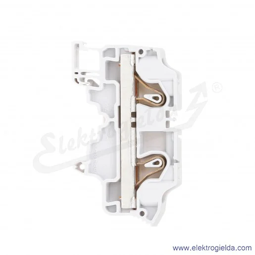 Złączka ZK10 przelotowa z zaciskami sprężynowymi 0,5-10mm2; szerokość 10mm; szara Złączka ZK10 przelotowa z zaciskami sprężynowymi 0,5-10mm2; szerokość 10mm; szara