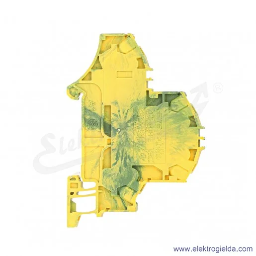 Złączka ZK2,5-D1-PE przelotowa ochronna 2-piętrowe zwarte z zaciskami sprężynowymi 0,2-2,5mm2; szerokość 5mm; żółto-zielona Złączka ZK2,5-D1-PE przelotowa ochronna 2-piętrowe zwarte z zaciskami sprężynowymi 0,2-2,5mm2; szerokość 5mm; żółto-zielona
