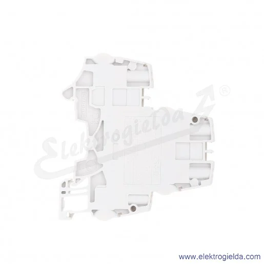 Złączka ZS4-D2 przelotowa 2-piętrowa z zaciskami śrubowymi 0,2-4mm2; szerokość 5mm; szara Złączka ZS4-D2 przelotowa 2-piętrowa z zaciskami śrubowymi 0,2-4mm2; szerokość 5mm; szara