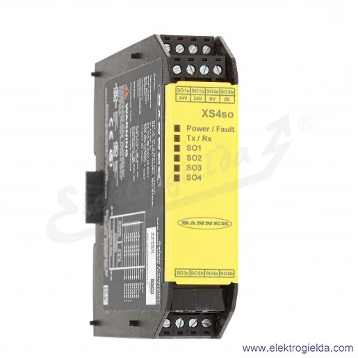 Moduł wyjść bezpieczeństwa 3085073 XS4SO rozszerzenie Moduł wyjść bezpieczeństwa 3085073 XS4SO rozszerzenie