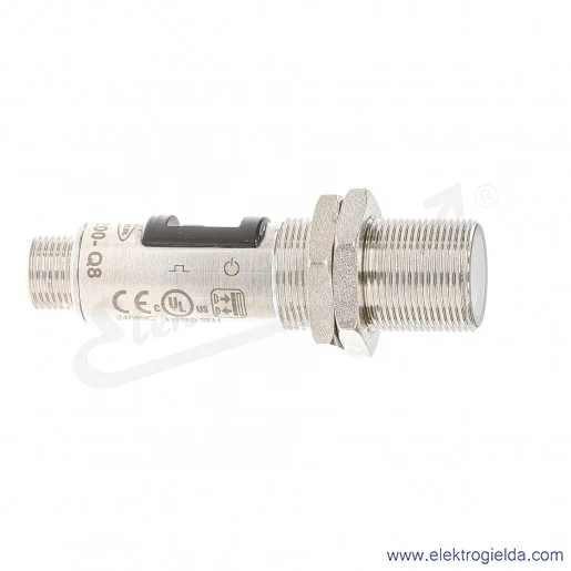 Czujnik odbiciowy 800570 M18-3VPFF200-Q8 z odcięciem tła, zasięg 0..200mm, PNP, M12 4P, obudowa metalowa, zasilanie 10..30VDC Czujnik odbiciowy 800570 M18-3VPFF200-Q8 z odcięciem tła, zasięg 0..200mm, PNP, M12 4P, obudowa metalowa, zasilanie 10..30VDC