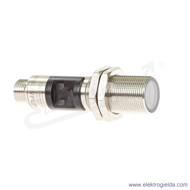 Czujnik refleksyjny 3088327 M18-3VPLP-Q8 10..30VDC, zasięg 0-6m, PNP, M12, obudowa metalowa, z polaryzacją wiązki Czujnik refleksyjny 3088327 M18-3VPLP-Q8 10..30VDC, zasięg 0-6m, PNP, M12, obudowa metalowa, z polaryzacją wiązki