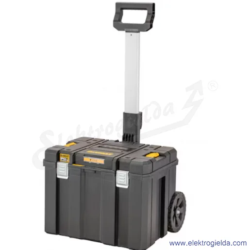 Skrzynia narzędziowa DWST83347-1 TSTAK na kołach 36l, szerokość 512mm, wysokość 635mm Skrzynia narzędziowa DWST83347-1 TSTAK na kołach 36l, szerokość 512mm, wysokość 635mm