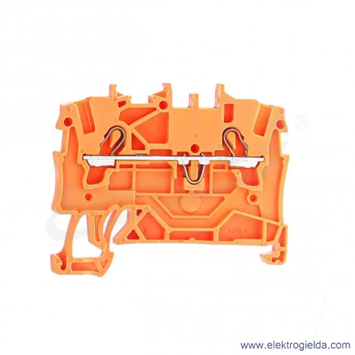 Złączka sprężynowa 2001-1202 1,5mm2 2-przewodowa, pomarańczowa TopJob S Złączka sprężynowa 2001-1202 1,5mm2 2-przewodowa, pomarańczowa TopJob S