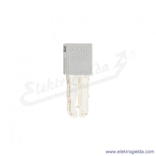 Mostek poprzeczny 280-402 1na2, szary 2.5mm2 Mostek poprzeczny 280-402 1na2, szary 2.5mm2